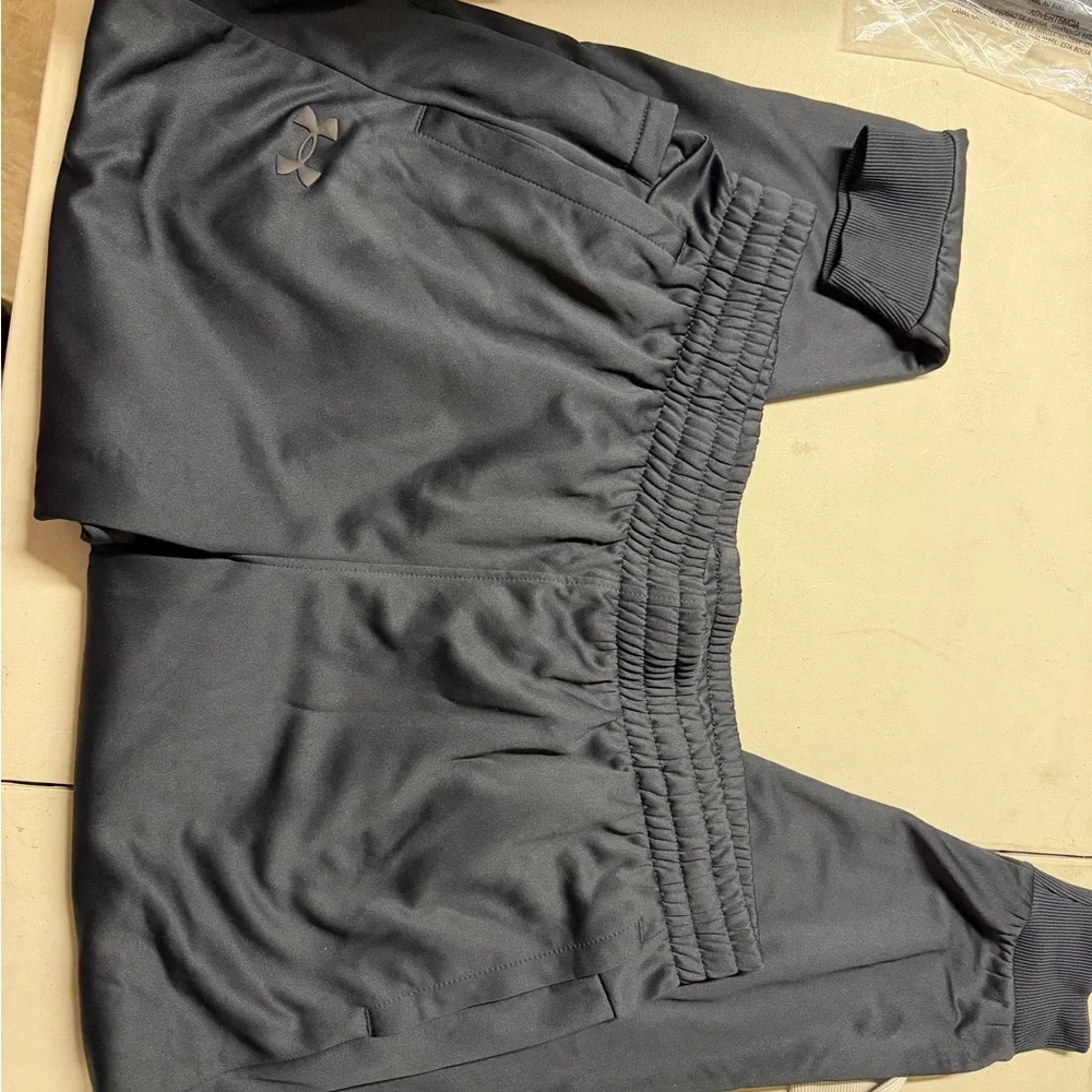 NWT Under Armour Black Joggers men’s size 2x - Picture 7 of 8